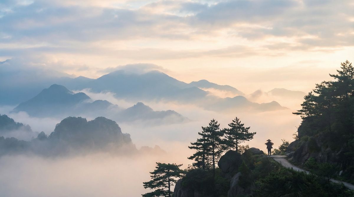 AI换脸山水之间 | 自然纪录片视频